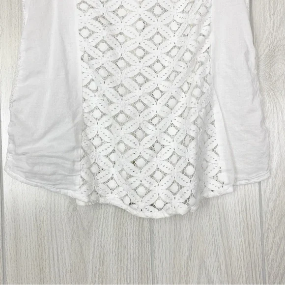 Cabi | White Button Down Lace Sleeveless Cluny Blouse Size XS - Picture 8 of 14